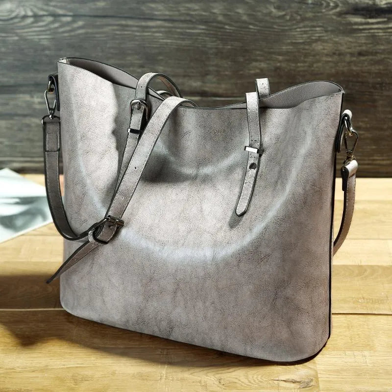 AMELIA™ - VINTAGE LEATHER SHOULDER BAG