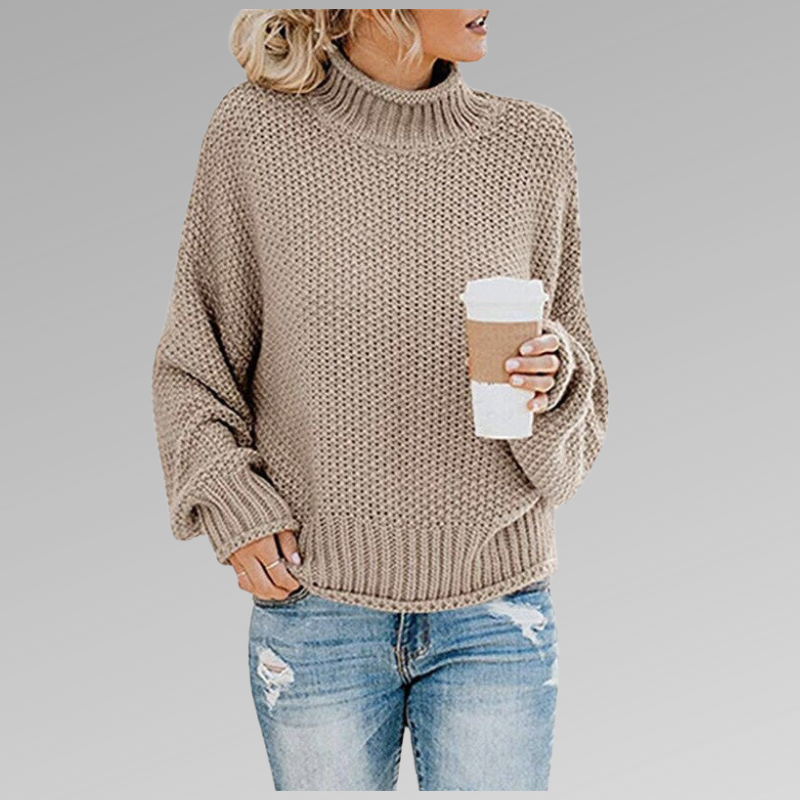 EVELYN | HIGH-NECK SWEATER