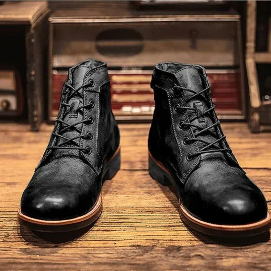 HENRY | LEATHER WORK BOOTS