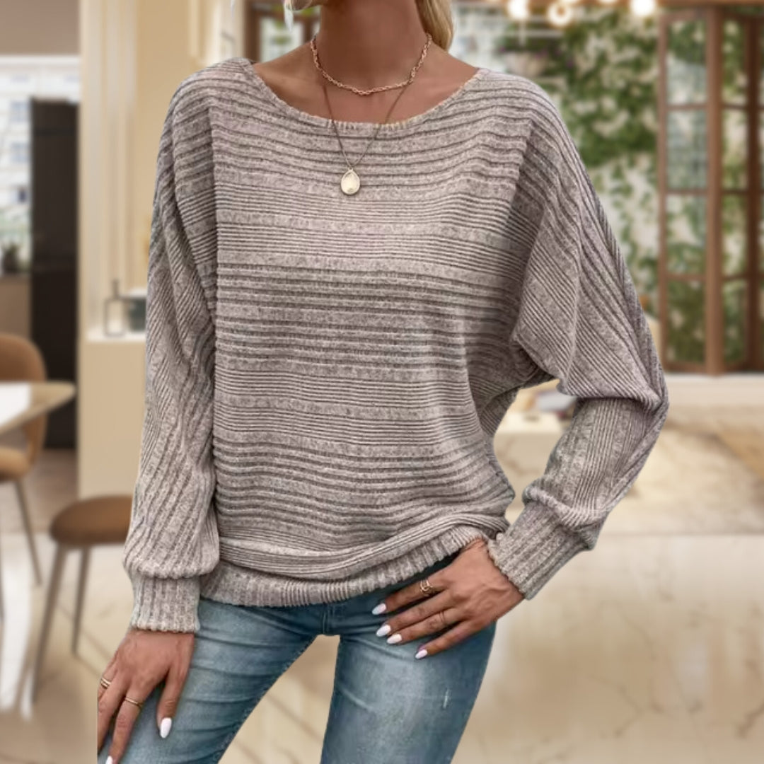 AUDREY | TEXTURED PULLOVER