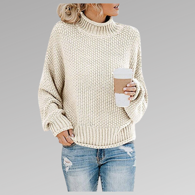 EVELYN | HIGH-NECK SWEATER