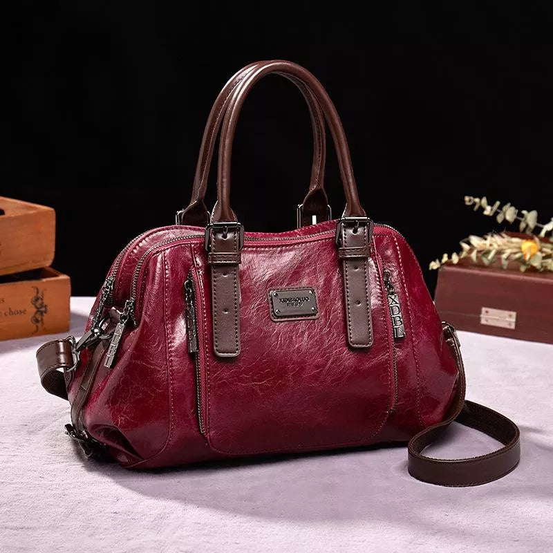 EMILY™ - LEATHER HANDBAG