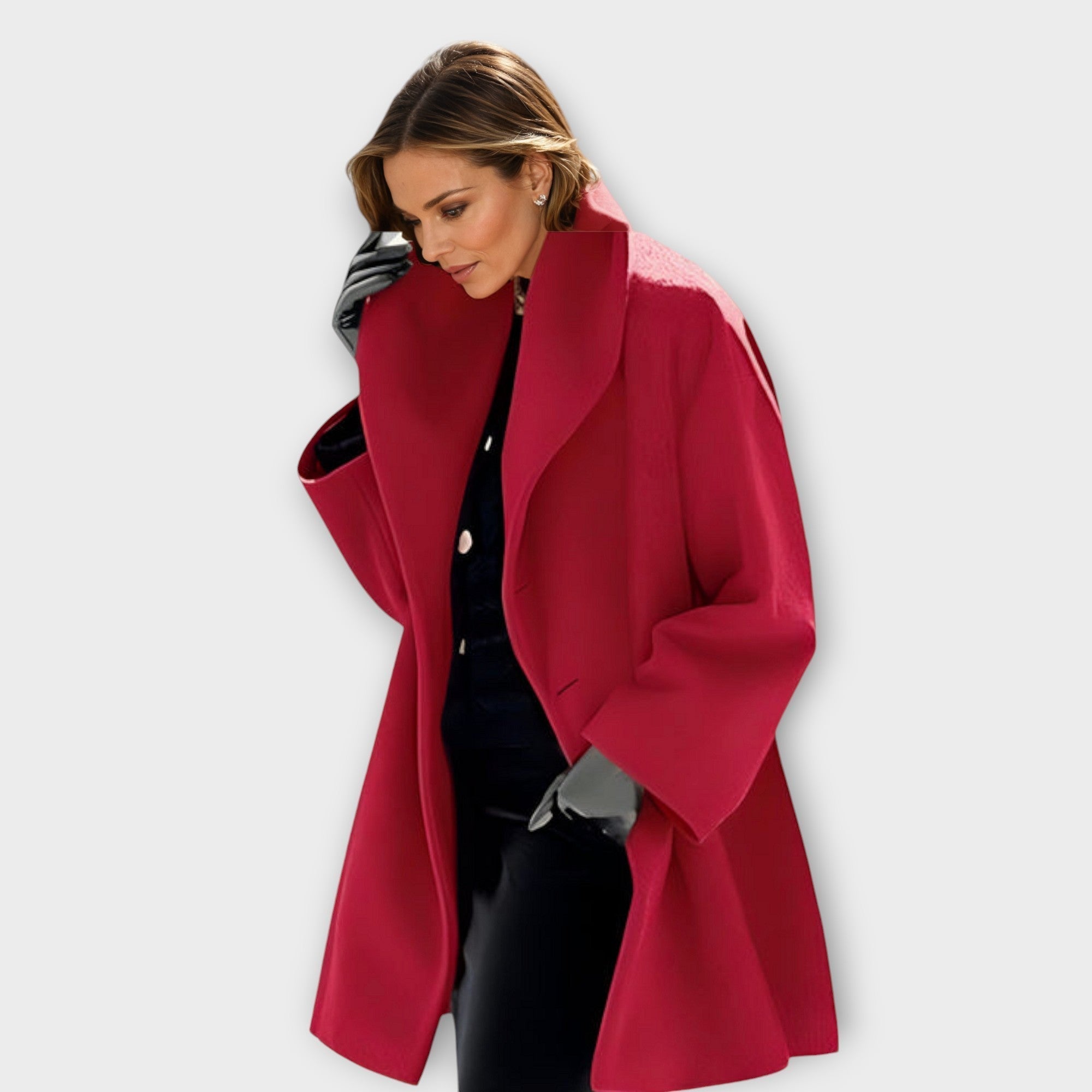 Amy | Windproof Wool Coat