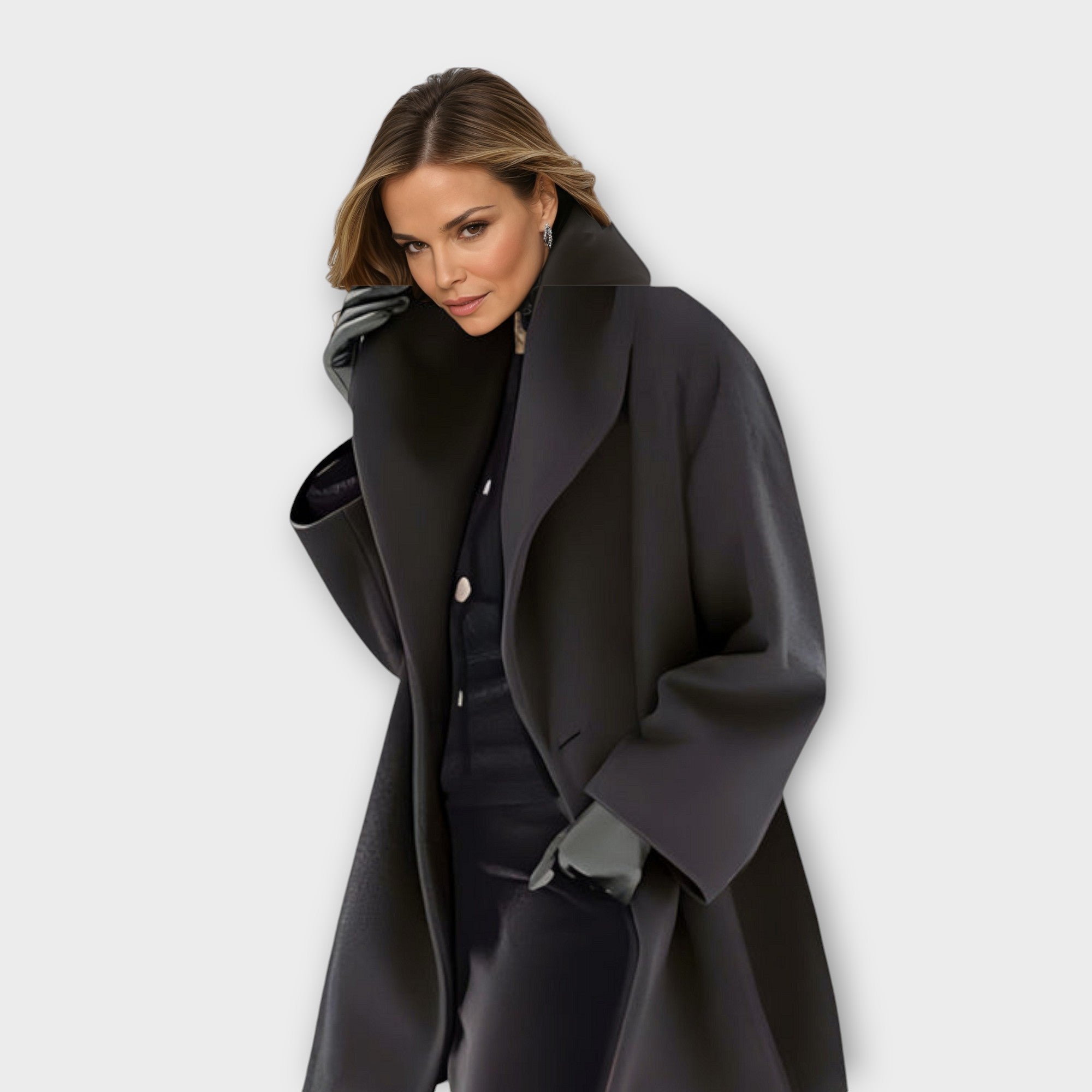 Amy | Windproof Wool Coat