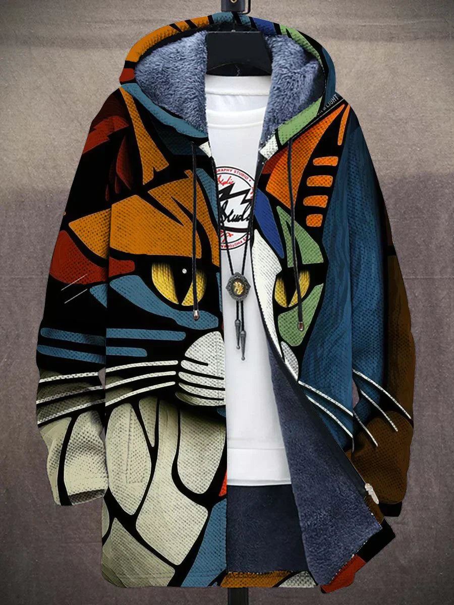 MIA | JACKET WITH ARTISTIC PRINT